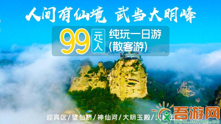  99 yuan Wudang Daming Peak one-day tour (individual tour)